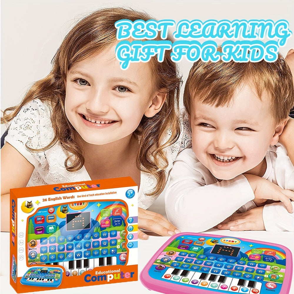 Multifunctional Educational Learning Machine with 2.2” Screen - English, Alphabet, Numbers, Music, Animal & Piano Key Learning - - (No Batteries Included) for & - / Children's Tablet Computer