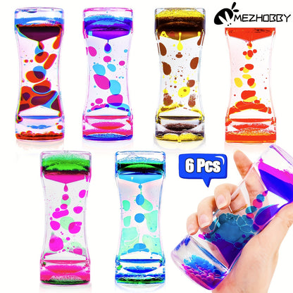 [Liquid Motion Bubbler] Liquid Motion Bubbler | Sensory Fidget Toys for Adults & Kids | Party Favors, Classroom Prizes, Christmas Stocking Stuffers