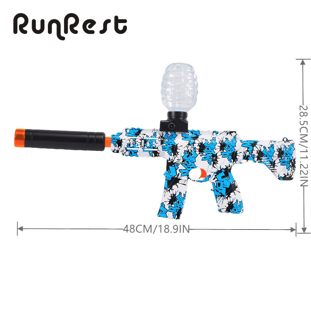 New Electric Fully Automatic Shooting Toy Gun, Outdoor Sports Interactive Game Toy, Rechargeable Portable Gun Toy, Long Battery Life - Suitable for Outdoor And Indoor Team Collaboration Game Toys. Halloween, Christmas, Birthday Party Gifts