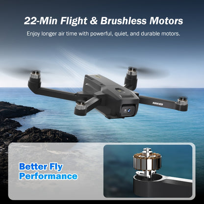 GPS Follow Me Drone Under 250g with 4.5 Inch LCD Screen – Camera Drone for Adults Beginners, Auto Return, Gesture Flight, Brushless Motor, Altitude Hold, 3 Speeds, Supports 32G SD Card
