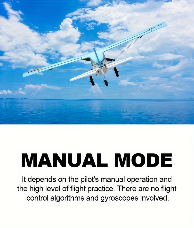 [Remote Control Airplane] M7 Off-Road RC Plane 6-Channel Brushless Remote Control Airplane Fixed Wing With 6-Axis Gyro 3D Stunts EPP Foam Aircraft Model Toys