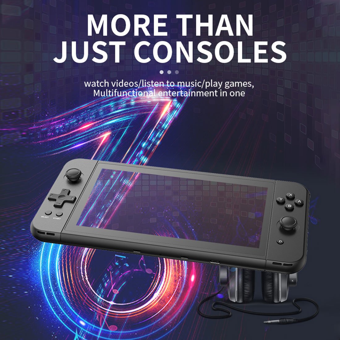 Handheld Game Console Powkiddy X70 – 7" IPS Large Screen Retro Emulator HDMI