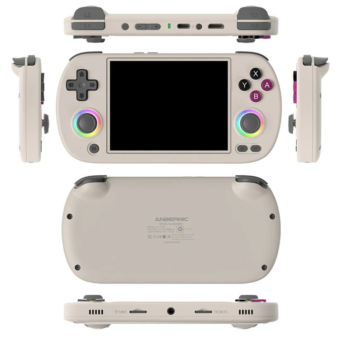 Retro Handheld Game Console Anbernic RG40XX H - Linux RGB HDMI IPS Portable Gaming Handheld 3200mAh