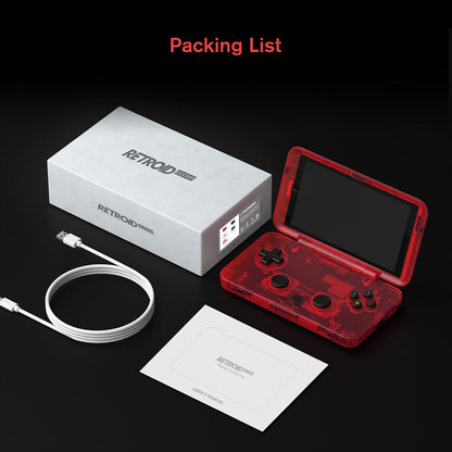 Handheld Game Console Retroid Pocket Flip 2 – Flip AMOLED Retro Emulator Android Gaming