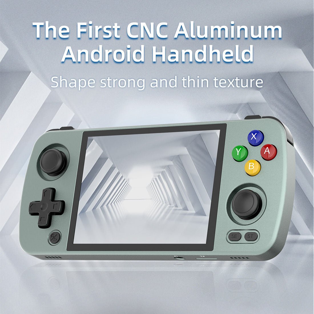 Retro Handheld Game Console Anbernic RG405M - Aluminum Alloy Android 12 IPS Hall Joystick HDMI Gaming Handheld 4500mAh