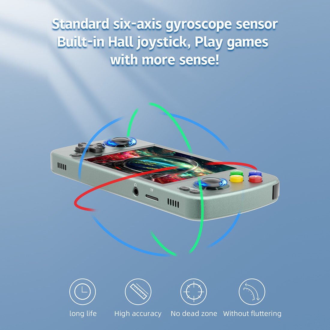 Retro Handheld Game Console Anbernic RG405M - Aluminum Alloy Android 12 IPS Hall Joystick HDMI Gaming Handheld 4500mAh