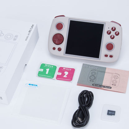 Retro Handheld Game Console Anbernic RG Cube - Android 13 Square IPS RGB Hall Joystick DP Output Gaming Handheld 5200mAh