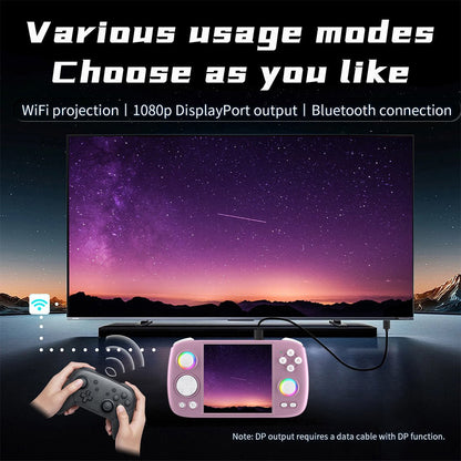 Retro Handheld Game Console Anbernic RG Cube - Android 13 Square IPS RGB Hall Joystick DP Output Gaming Handheld 5200mAh