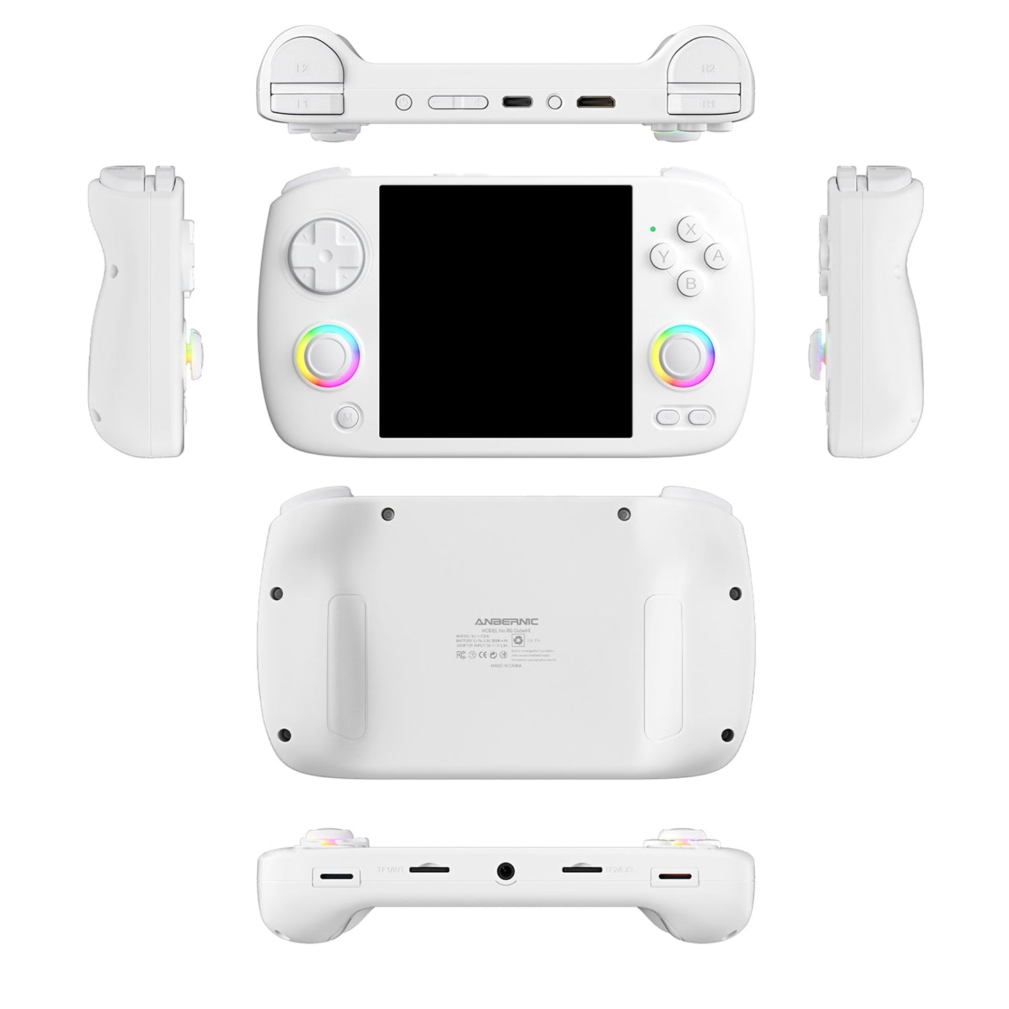 Retro Handheld Game Console Anbernic RG CubeXX - Linux Square IPS RGB Portable Gaming Handheld 3800mAh