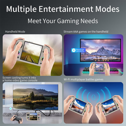 Retro Handheld Game Console Anbernic RG CubeXX - Linux Square IPS RGB Portable Gaming Handheld 3800mAh