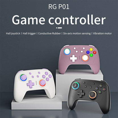 Bluetooth Game Controller Anbernic RG P01 - Hall Effect RGB Gyroscope Multi-Platform Wireless Gamepad 600mAh