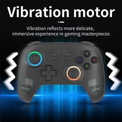 Bluetooth Game Controller Anbernic RG P01 - Hall Effect RGB Gyroscope Multi-Platform Wireless Gamepad 600mAh