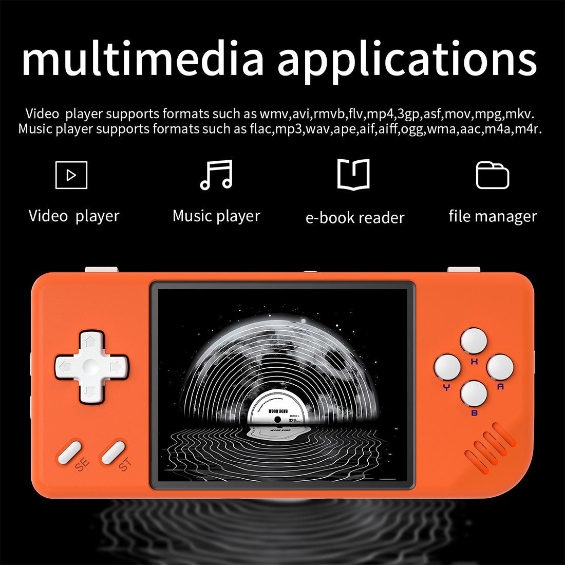 Retro Handheld Game Console Anbernic RG28XX - Linux Compact Pocket IPS HDMI Portable Gaming Handheld 3100mAh
