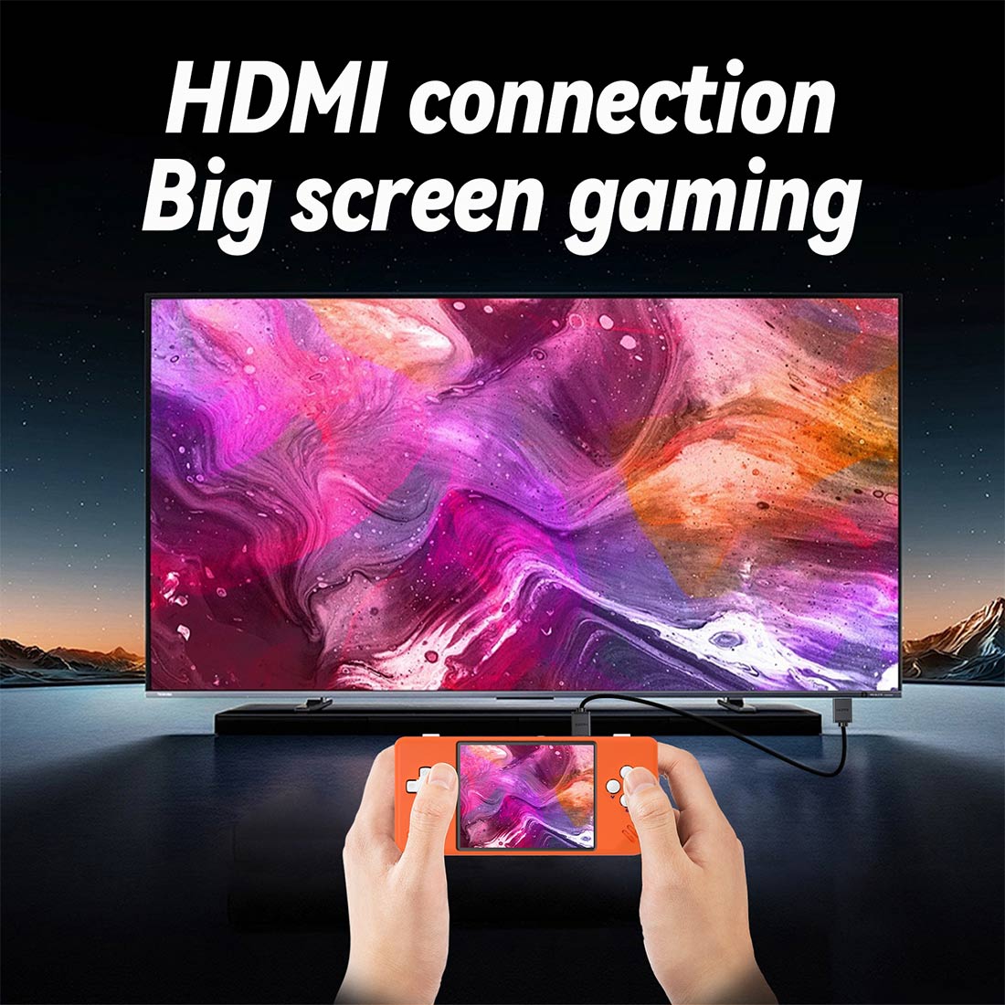 Retro Handheld Game Console Anbernic RG28XX - Linux Compact Pocket IPS HDMI Portable Gaming Handheld 3100mAh