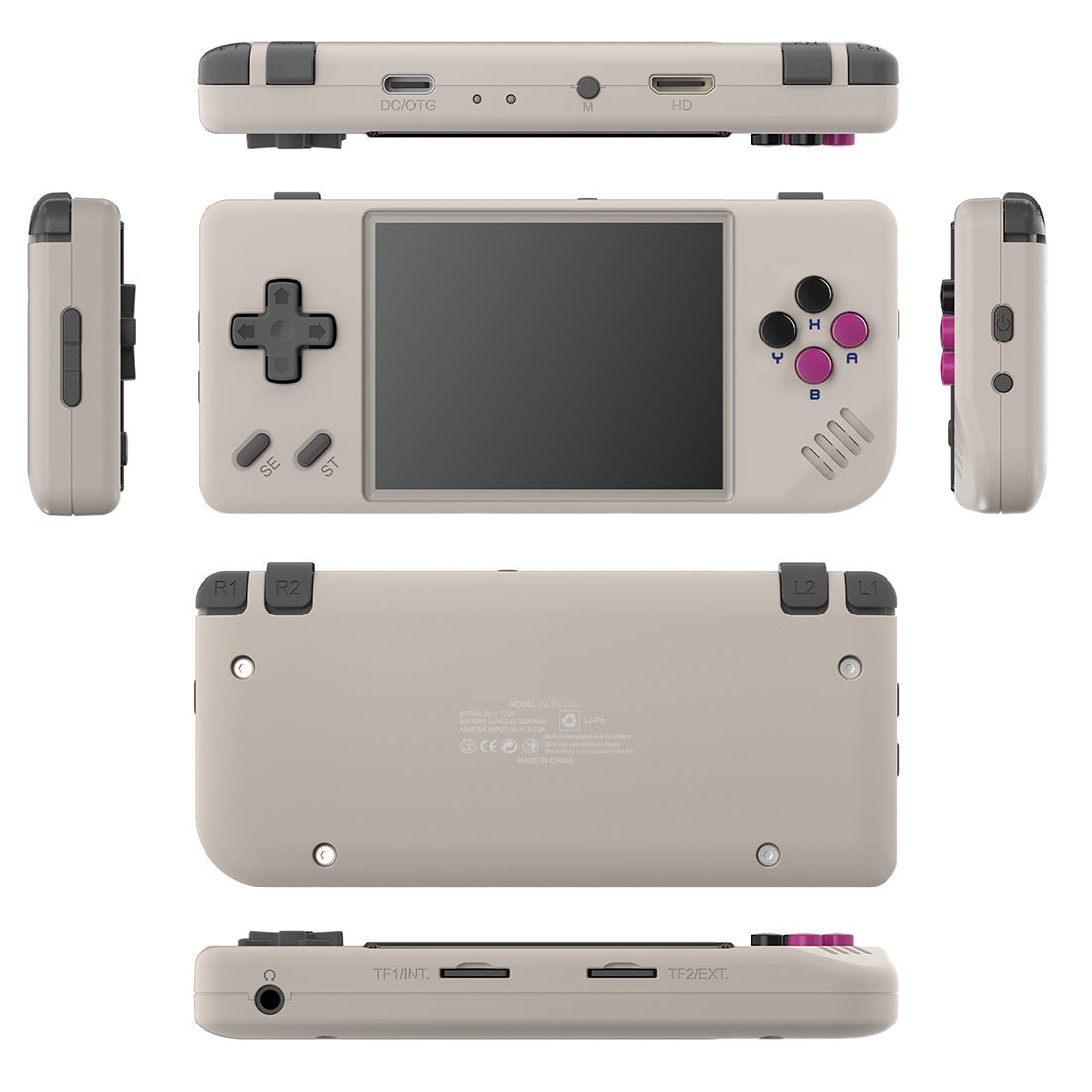 Retro Handheld Game Console Anbernic RG28XX - Linux Compact Pocket IPS HDMI Portable Gaming Handheld 3100mAh