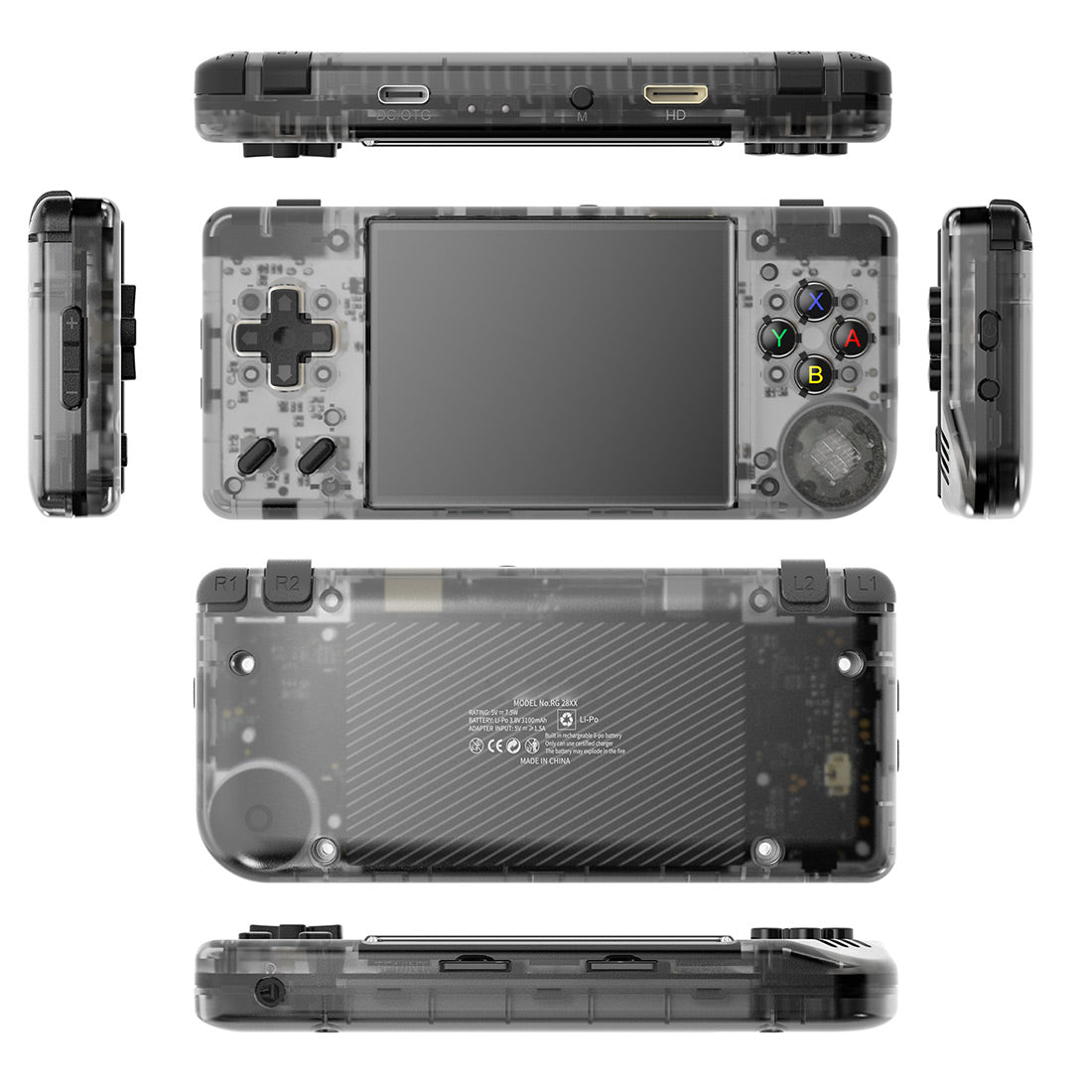 Retro Handheld Game Console Anbernic RG28XX - Linux Compact Pocket IPS HDMI Portable Gaming Handheld 3100mAh
