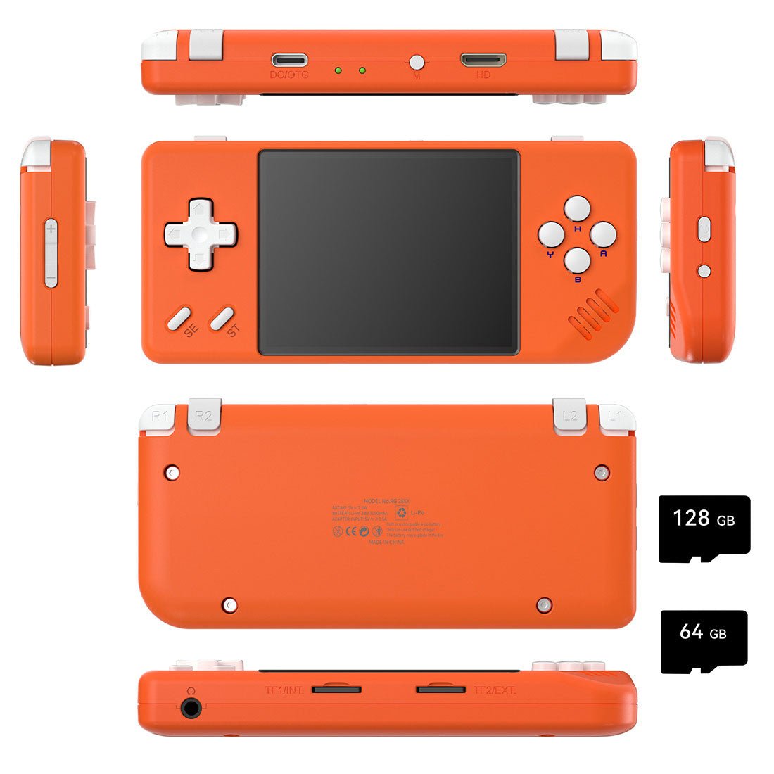 Retro Handheld Game Console Anbernic RG28XX - Linux Compact Pocket IPS HDMI Portable Gaming Handheld 3100mAh