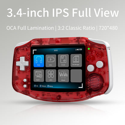 Retro Handheld Game Console Anbernic RG34XX - Linux GBA Style IPS HDMI Portable Gaming Handheld 3500mAh