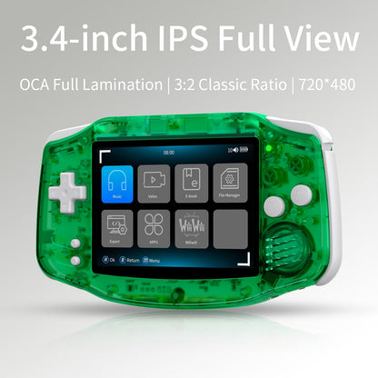 Retro Handheld Game Console Anbernic RG34XX - Linux GBA Style IPS HDMI Portable Gaming Handheld 3500mAh