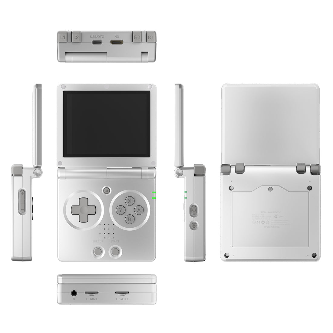 Retro Handheld Game Console Anbernic RG35XXSP - Linux Flip Clamshell IPS HDMI Portable Gaming Handheld 3300mAh