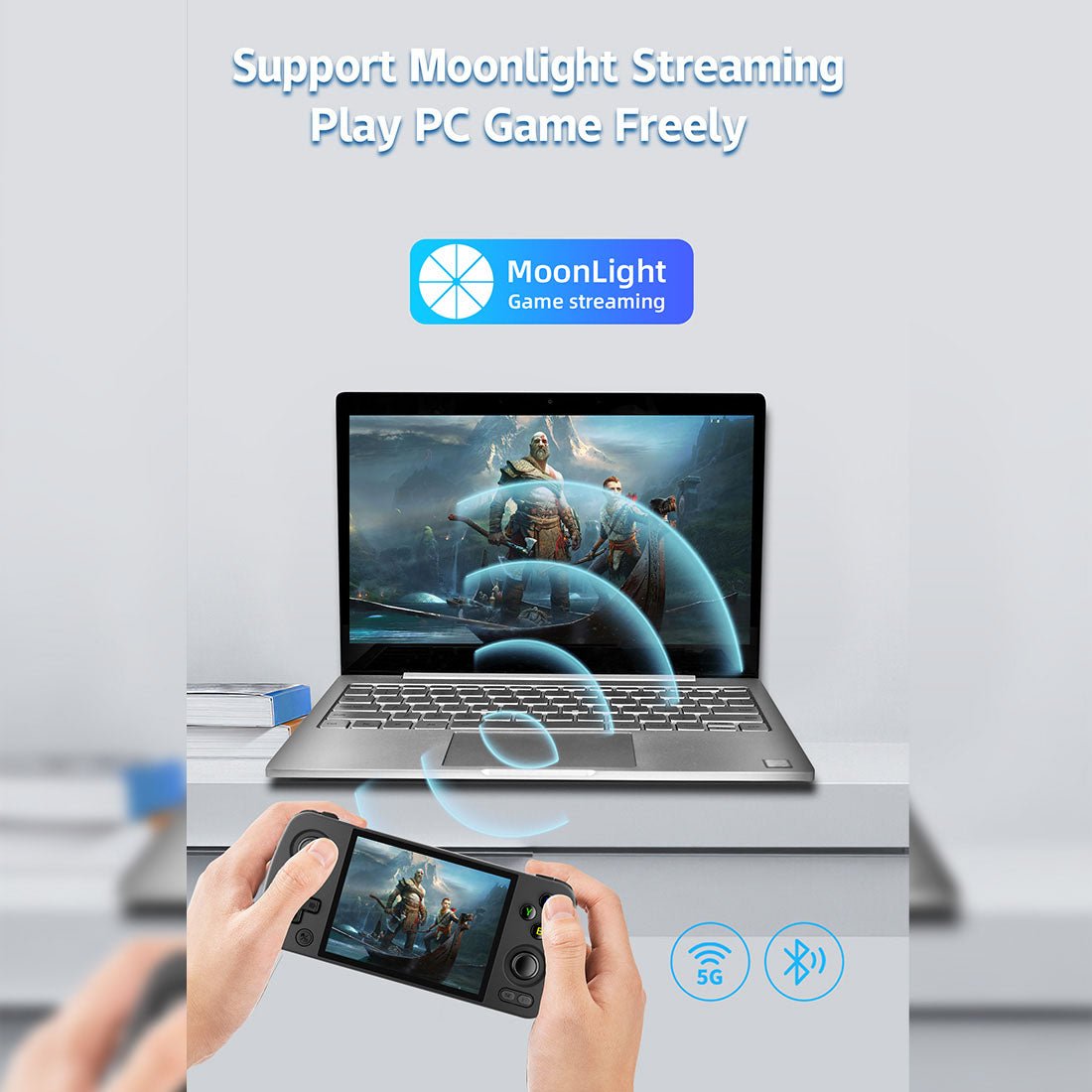 Retro Handheld Game Console Anbernic RG405M - Aluminum Alloy Android 12 IPS Hall Joystick HDMI Gaming Handheld 4500mAh