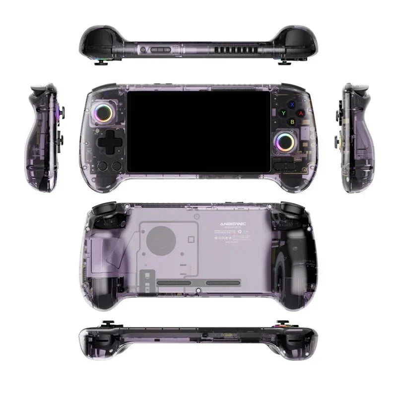 Retro Handheld Game Console Anbernic RG557 - Android 14 AMOLED WiFi 6E Portable Gaming Handheld 5500mAh