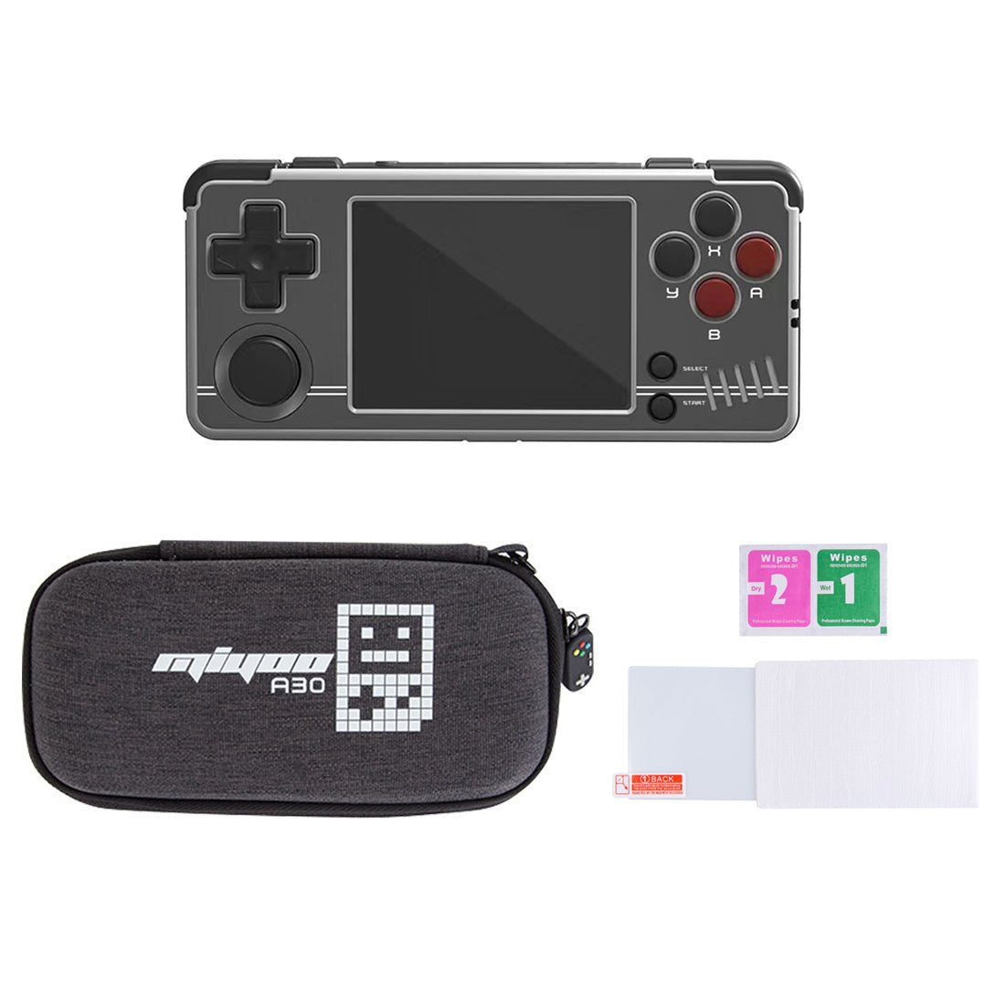 Handheld Game Console Miyoo A30 Retro Gaming Horizontal 2.8-inch IPS 26 Emulators Wi-Fi