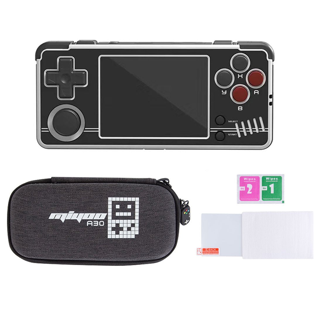 Handheld Game Console Miyoo A30 Retro Gaming Horizontal 2.8-inch IPS 26 Emulators Wi-Fi