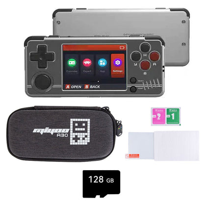 Handheld Game Console Miyoo A30 Retro Gaming Horizontal 2.8-inch IPS 26 Emulators Wi-Fi
