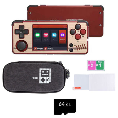 Handheld Game Console Miyoo A30 Retro Gaming Horizontal 2.8-inch IPS 26 Emulators Wi-Fi