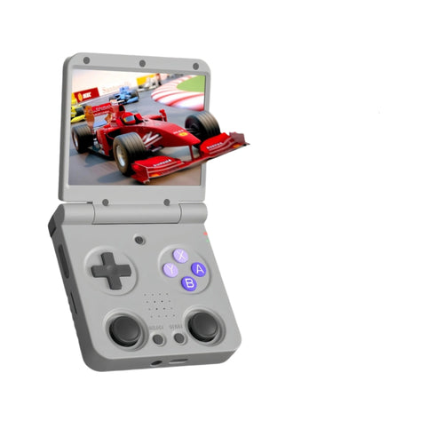 Handheld Game Console Miyoo Flip V2 Retro Gaming Clamshell 3.5-inch IPS Dual Joystick HDMI