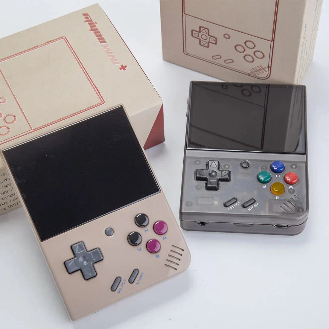 Handheld Game Console Miyoo Mini Plus Retro Gaming 3.5-inch IPS Onion OS 30 Emulators Wi-Fi