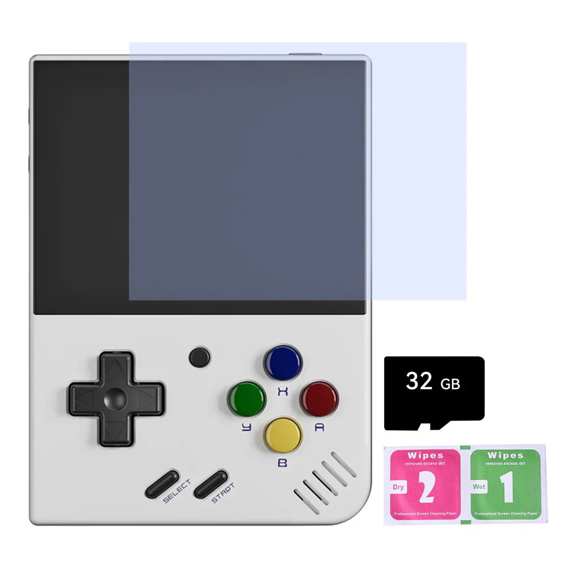 Handheld Game Console Miyoo Mini Plus Retro Gaming 3.5-inch IPS Onion OS 30 Emulators Wi-Fi