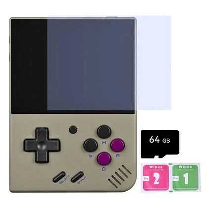 Handheld Game Console Miyoo Mini Plus Retro Gaming 3.5-inch IPS Onion OS 30 Emulators Wi-Fi