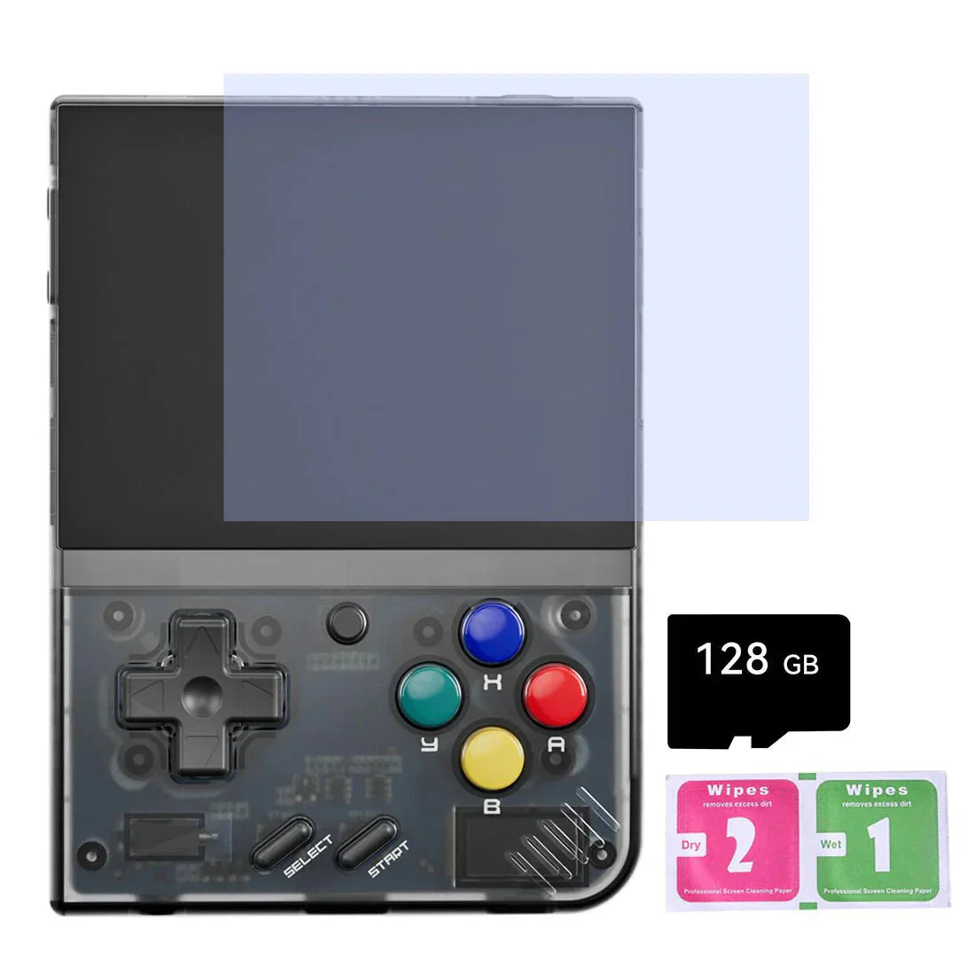 Handheld Game Console Miyoo Mini Plus Retro Gaming 3.5-inch IPS Onion OS 30 Emulators Wi-Fi