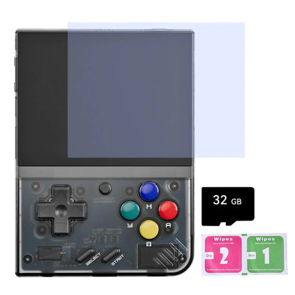 Handheld Game Console Miyoo Mini Plus Retro Gaming 3.5-inch IPS Onion OS 30 Emulators Wi-Fi