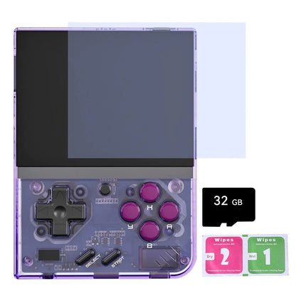 Handheld Game Console Miyoo Mini Plus Retro Gaming 3.5-inch IPS Onion OS 30 Emulators Wi-Fi