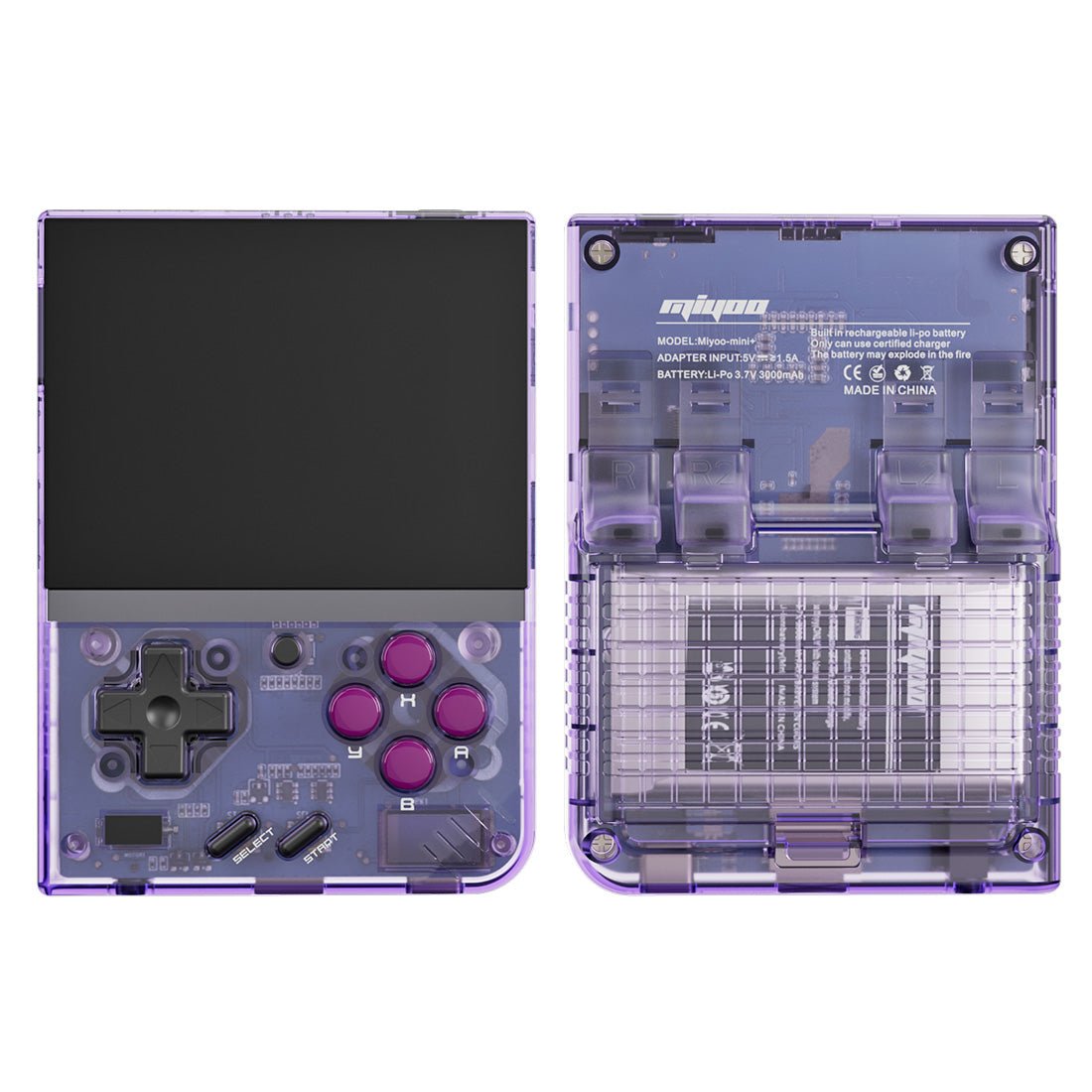 Handheld Game Console Miyoo Mini Plus Retro Gaming 3.5-inch IPS Onion OS 30 Emulators Wi-Fi