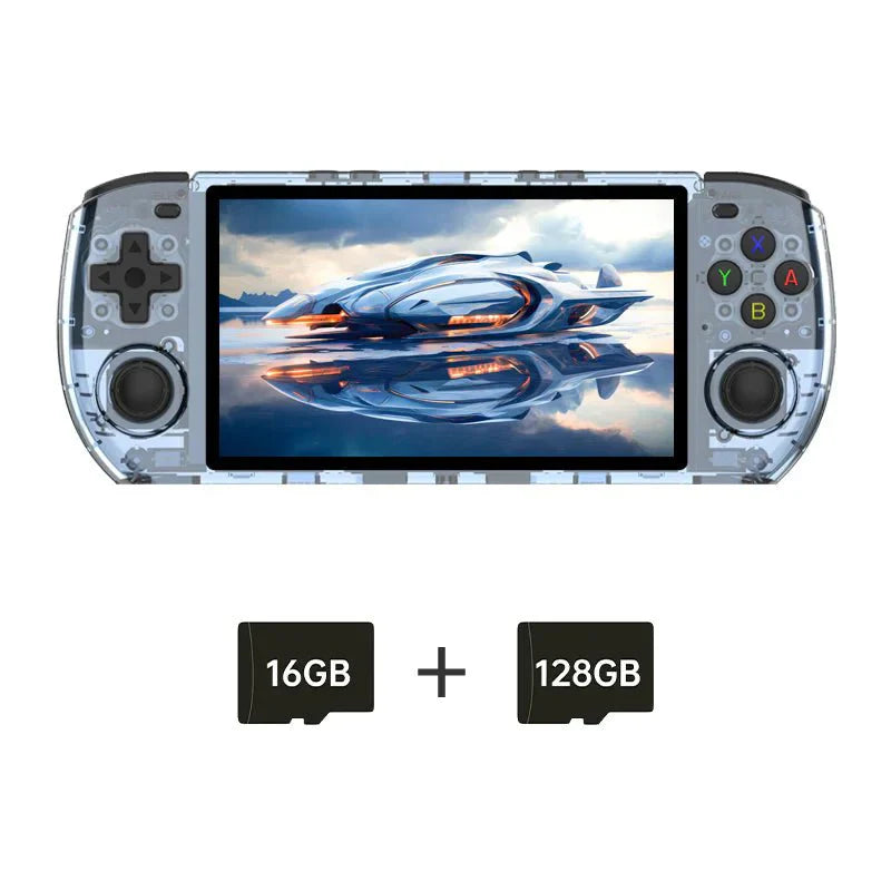 Handheld Game Console Powkiddy RGB10MAX3 Retro Gaming 5-inch IPS 1280x720 PSP N64 Emulator