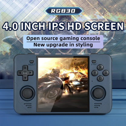 Handheld Game Console Powkiddy RGB30 – 4" IPS 720x720 Square RK3566 Wi-Fi HDMI JELOS