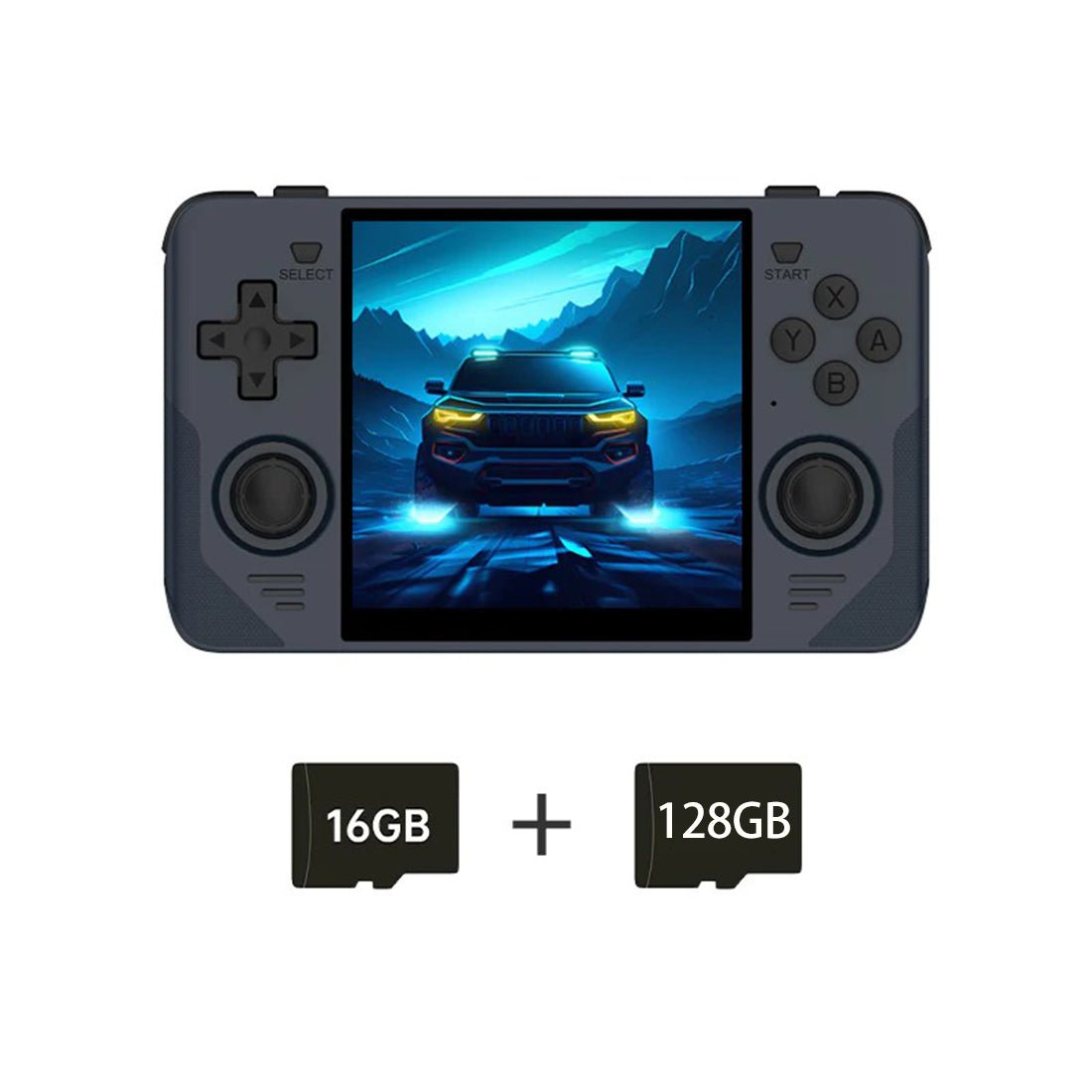 Handheld Game Console Powkiddy RGB30 – 4" IPS 720x720 Square RK3566 Wi-Fi HDMI JELOS