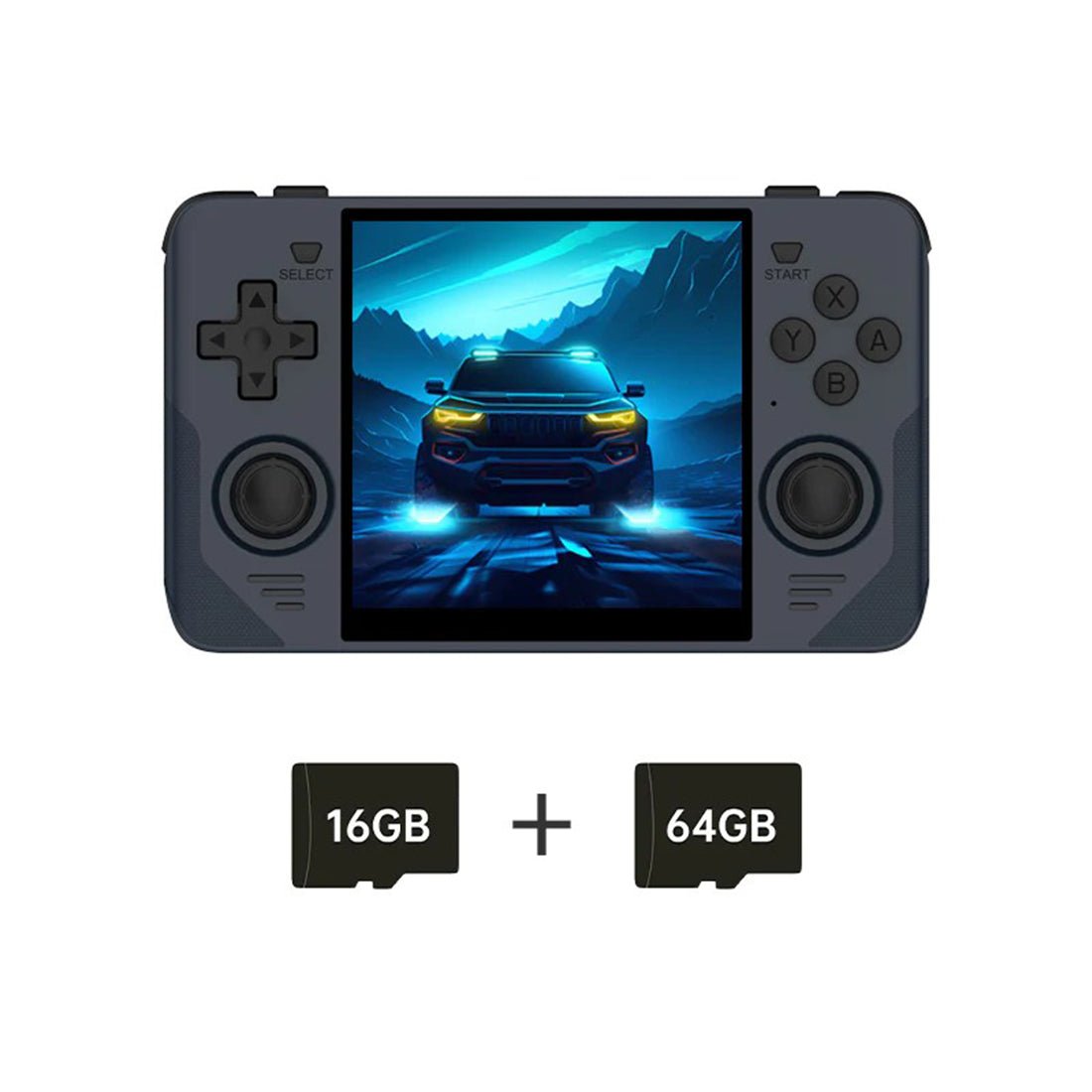 Handheld Game Console Powkiddy RGB30 – 4" IPS 720x720 Square RK3566 Wi-Fi HDMI JELOS