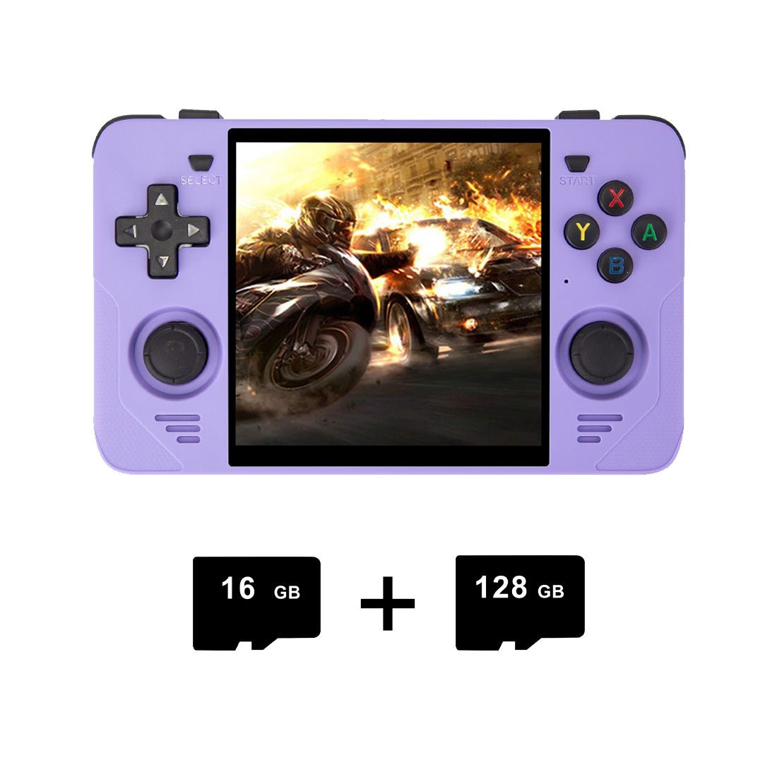 Handheld Game Console Powkiddy RGB30 – 4" IPS 720x720 Square RK3566 Wi-Fi HDMI JELOS