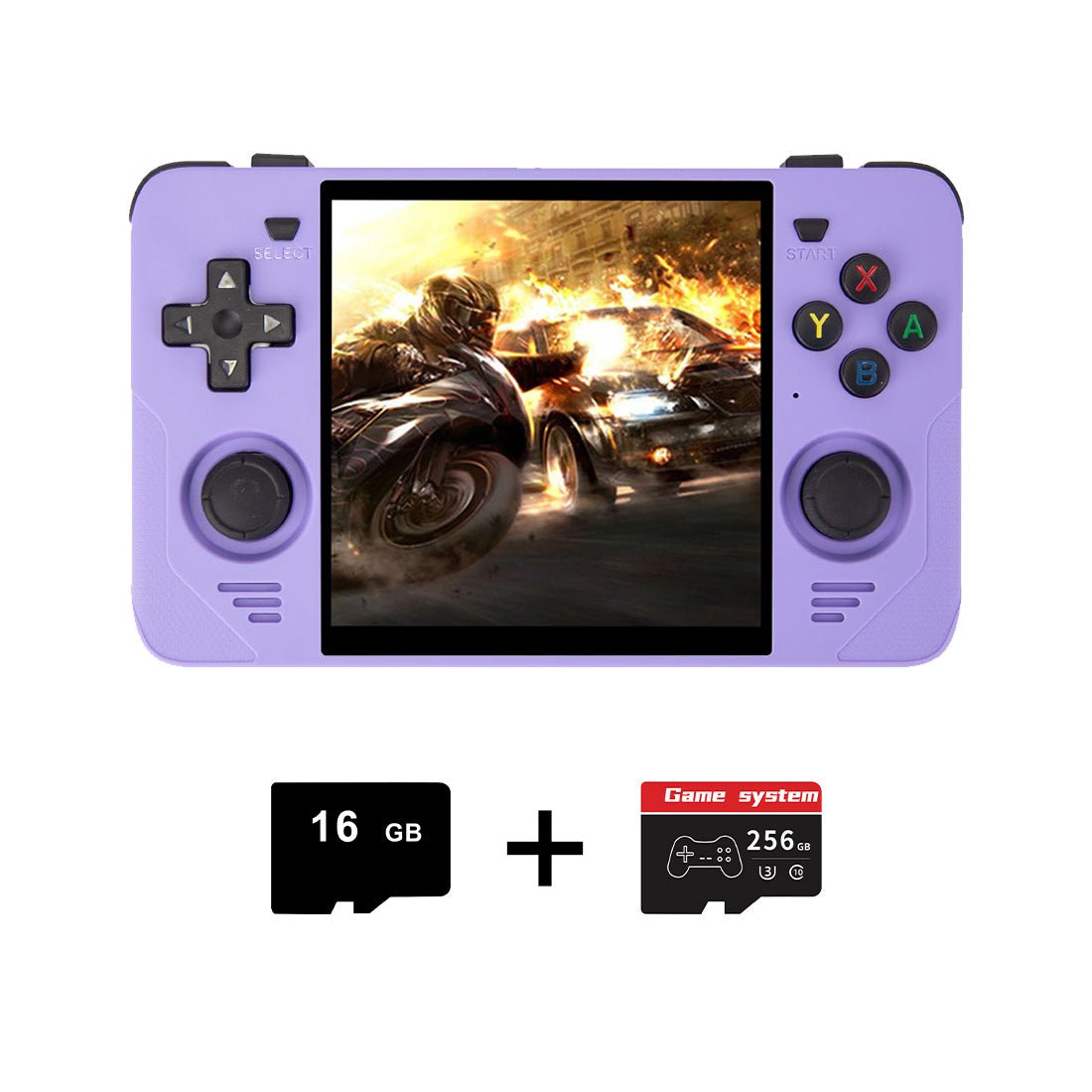 Handheld Game Console Powkiddy RGB30 – 4" IPS 720x720 Square RK3566 Wi-Fi HDMI JELOS