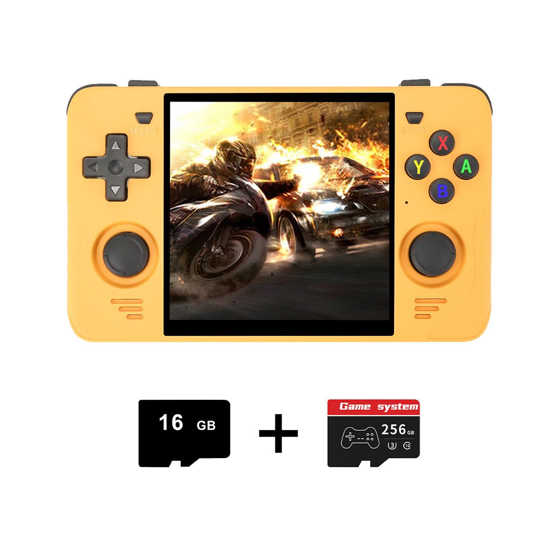 Handheld Game Console Powkiddy RGB30 – 4" IPS 720x720 Square RK3566 Wi-Fi HDMI JELOS