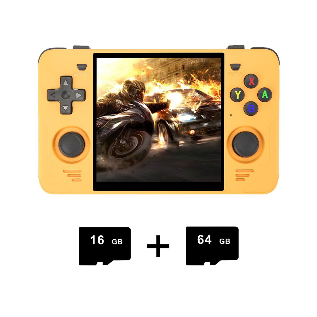 Handheld Game Console Powkiddy RGB30 – 4" IPS 720x720 Square RK3566 Wi-Fi HDMI JELOS