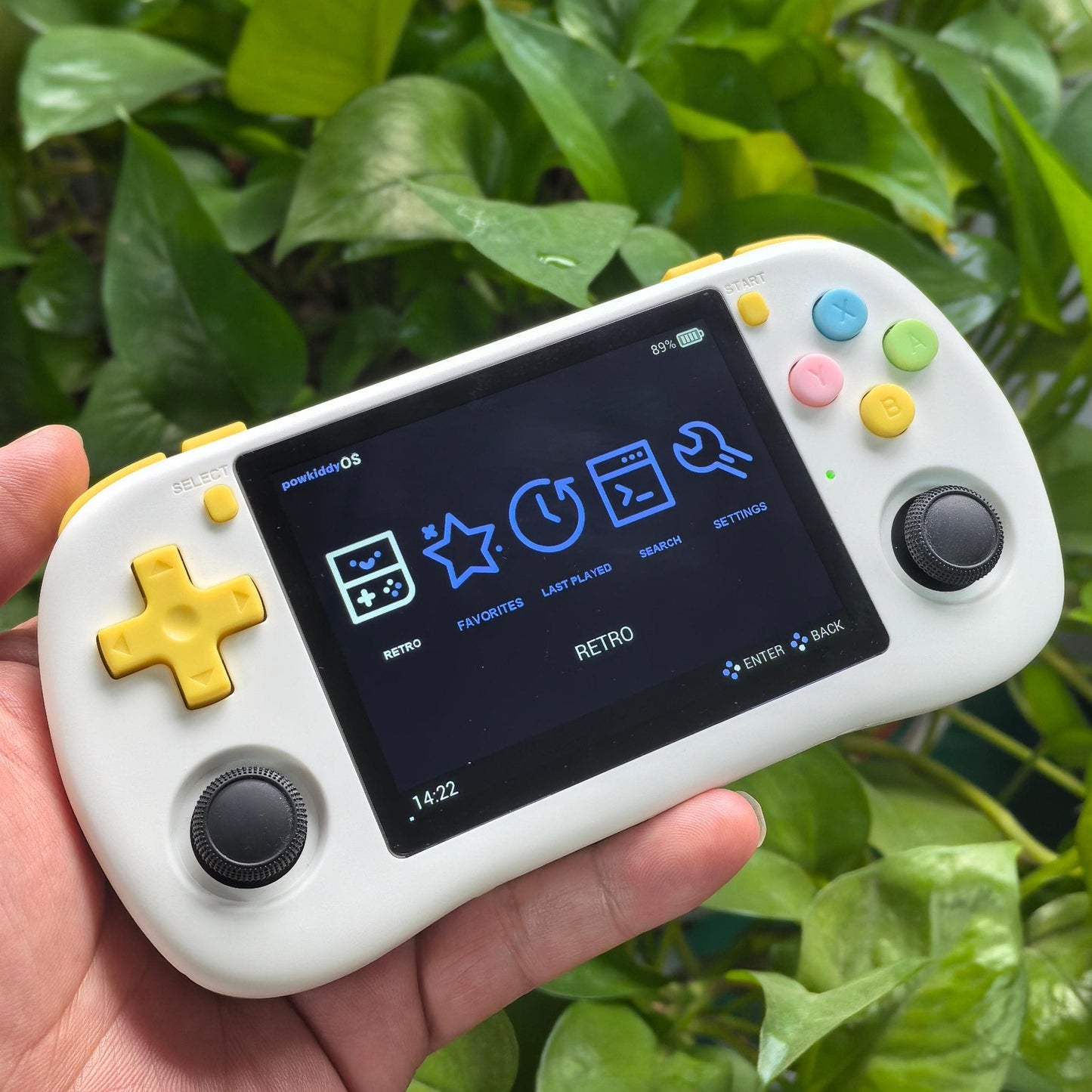 Handheld Game Console Powkiddy X35H – 3.5" IPS Horizontal RK3566 Bluetooth HDMI