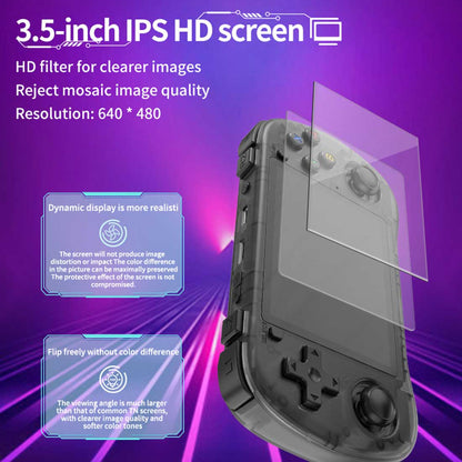 Handheld Game Console Powkiddy X35H – 3.5" IPS Horizontal RK3566 Bluetooth HDMI