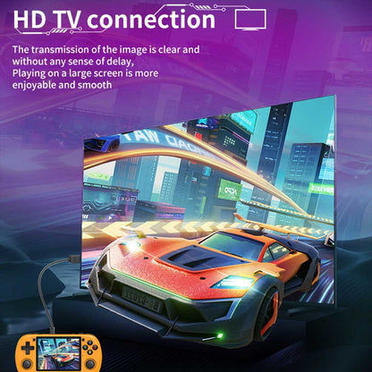 Handheld Game Console Powkiddy X35H – 3.5" IPS Horizontal RK3566 Bluetooth HDMI