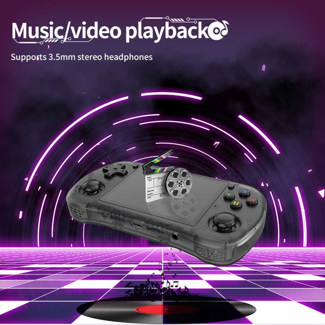 Handheld Game Console Powkiddy X35H – 3.5" IPS Horizontal RK3566 Bluetooth HDMI